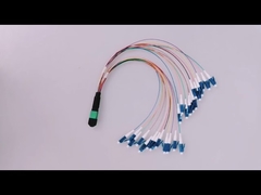 Câble de raccordement à fibre optique MPO-12F LC