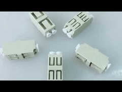 Adaptateur de fibre optique duplex LC